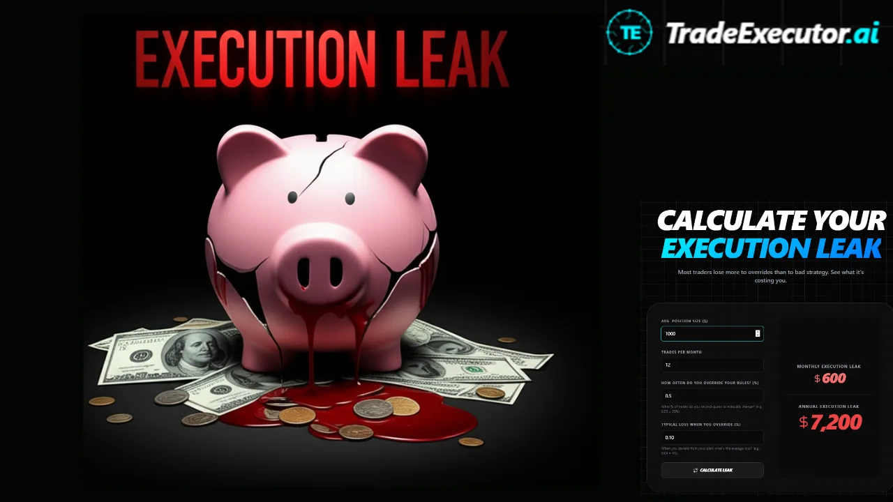 Calculate your execution leak — see what overrides are costing you